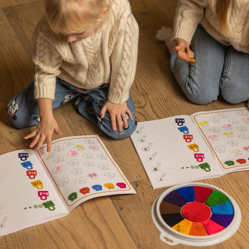Livro de colorir Montessori + Bloco de pintura de brinde (PROMOÇÃO EXCLUSIVA)