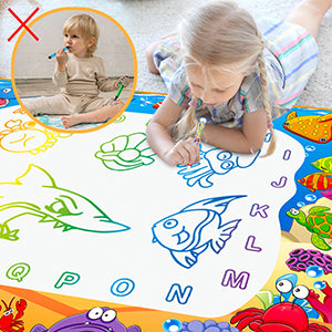 Tapete Aquarela Creativakids - Desenhos Mágicos! + Kit de brinde (PROMOÇÃO EXCLUSIVA)