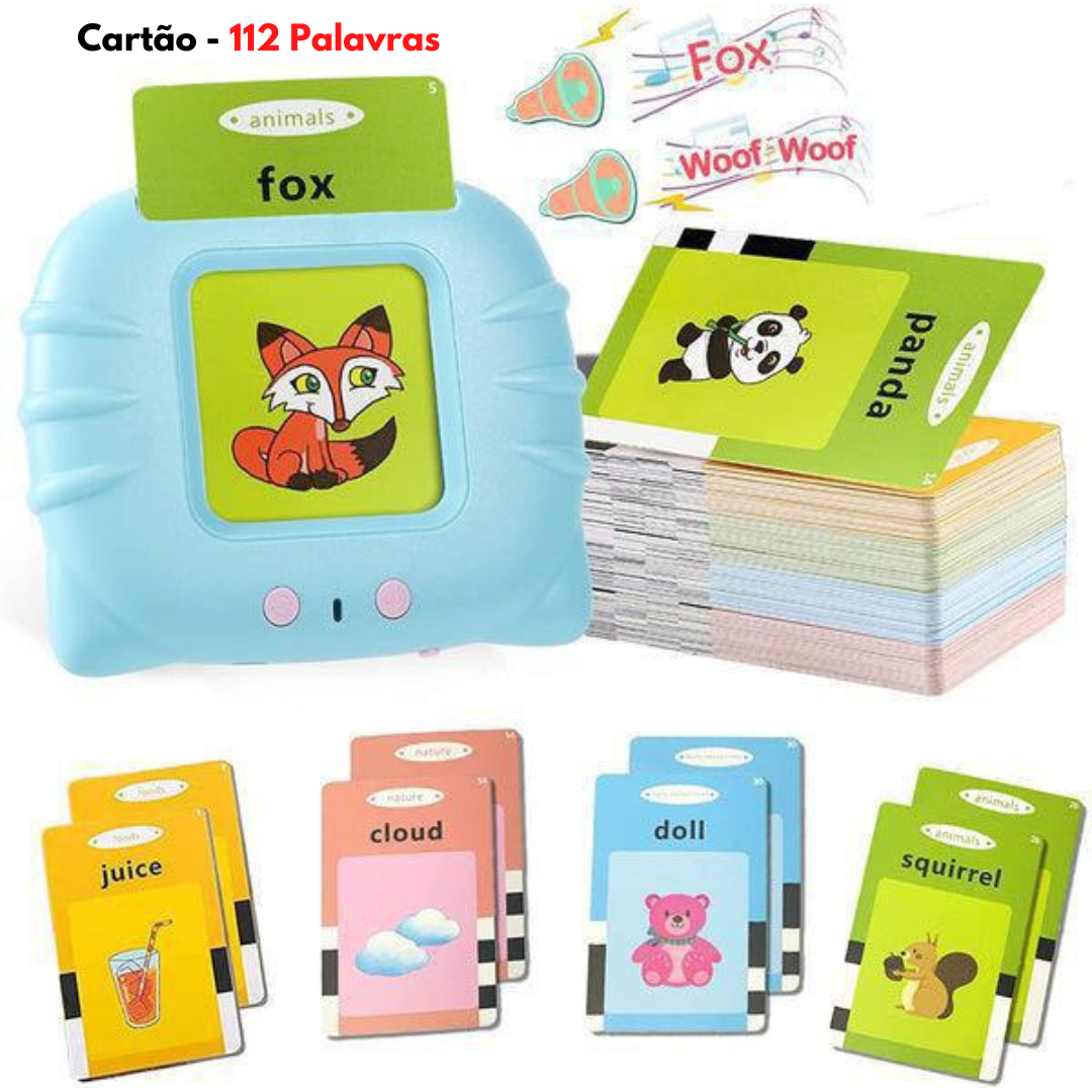 Cartões Educacional Montessori Speakids - Ensine inglês para seu filho de maneira simples e Fácil + BRINDES EXCLUSIVOS