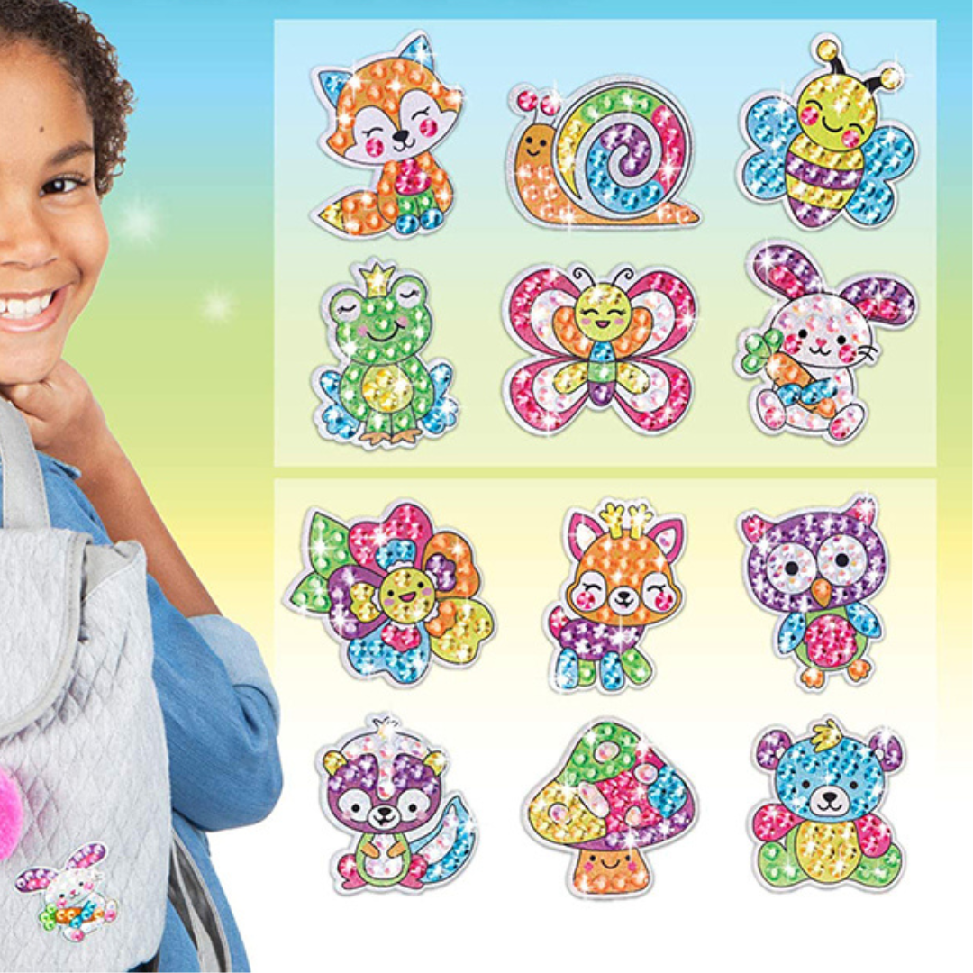 Kit Pintura Infantil de Diamante 5D - Adesivos