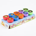 10 unidades de selos variados para crianças carimbos de tinta própria para crianças carimbos de brinquedo carimbos sorridentes selo