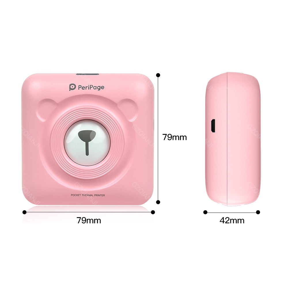 Impressora Portátil Etiquetas Adesivas - PeriPage®