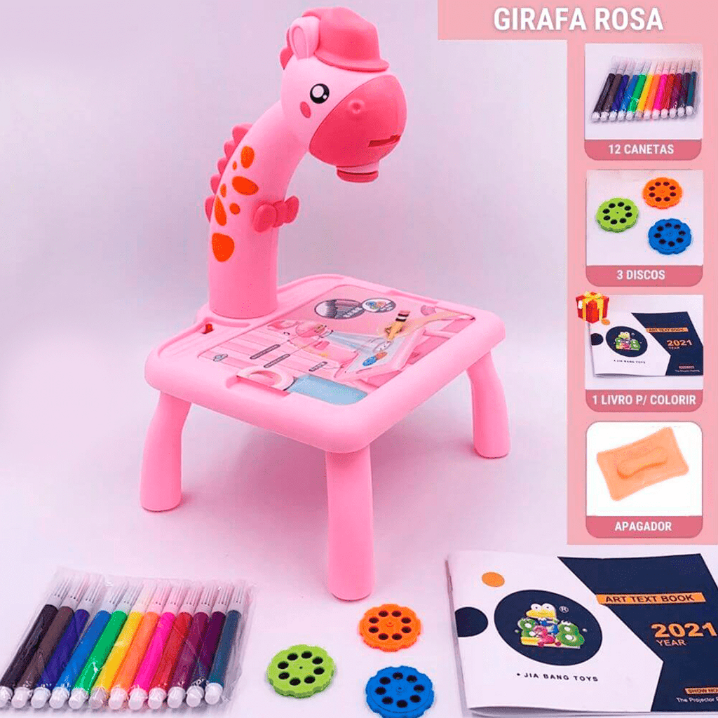 Mesa Table OfertKids - Mesa de Desenhos Interativos Infantil + Brindes Exclusivo (PROMOÇÃO)