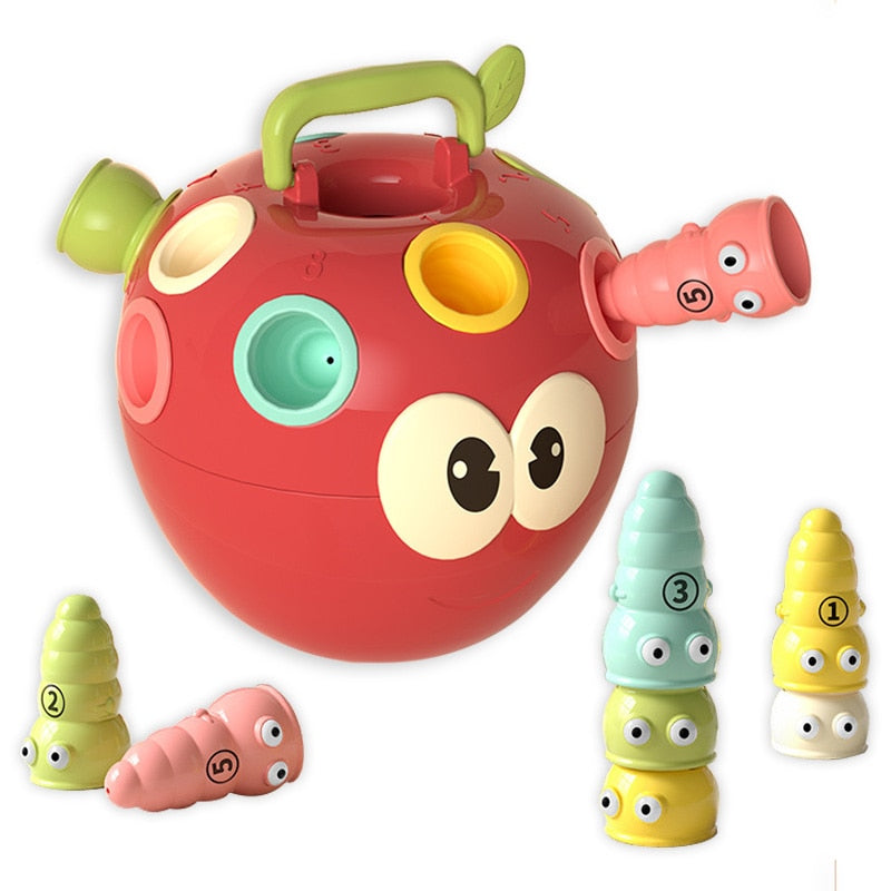 Crianças Brinquedo Empilhável Instrumento de Correspondência Matemática Universal