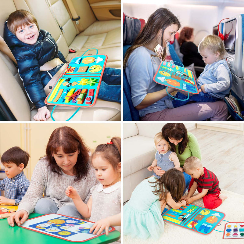 Maleta sensorial Montessori OfertKids -  Desenvolva a autonomia e liberdade da criança!