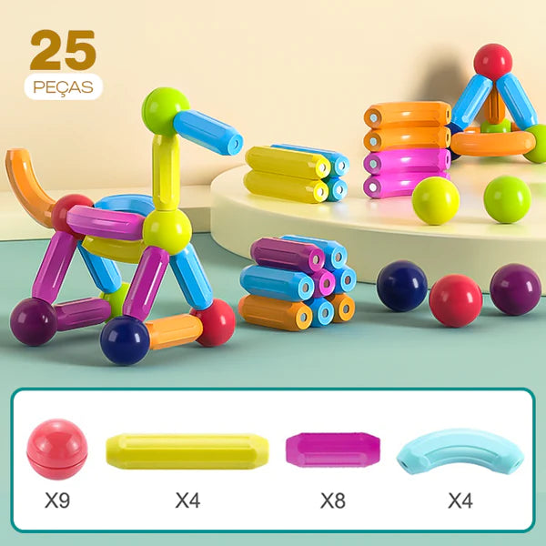 Blocos Magnéticos Educacionais