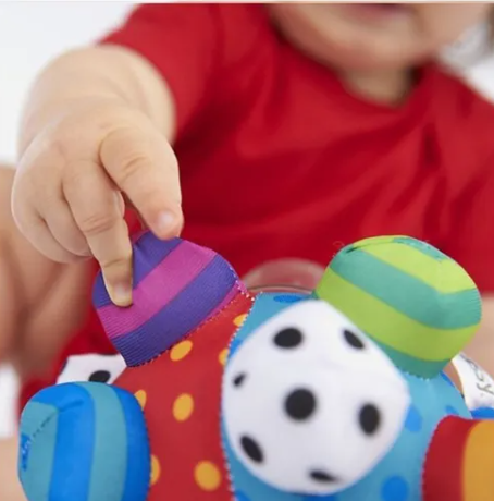 Bola Sensorial Montessori - Desenvolve as habilidades motoras fina