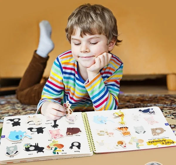 Livro Interativo Montessori Infantil Quiet Book Ofertkids  + (BRINDES SOMENTE HOJE) 😍
