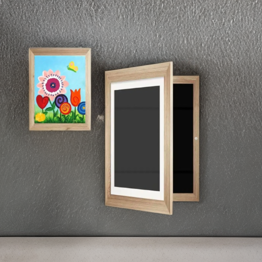 Quadro para Desenhos Infantis - Moldura Arte Kids