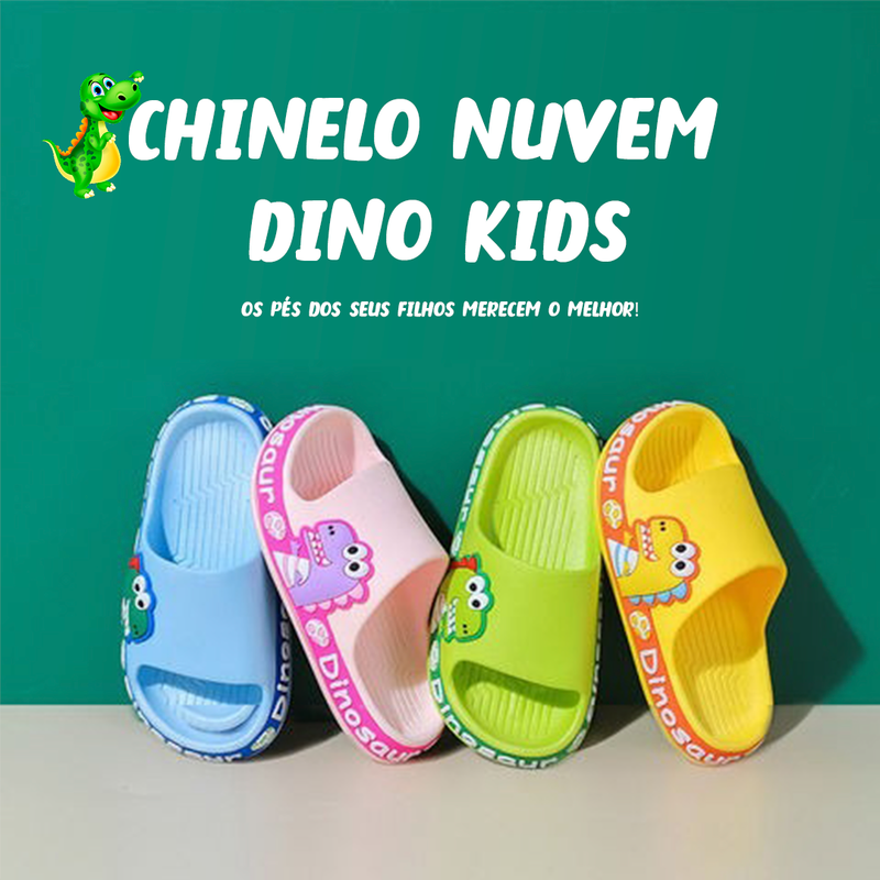 Chinelo Nuvem Dino Kids - Os pés dos seus filhos merecem o melhor (PROMOÇÃO DE VERÃO)